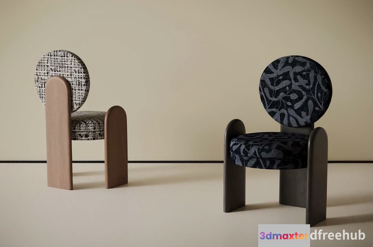 Modern 3D Chairs 3D Model - 21311 - VRAY Render