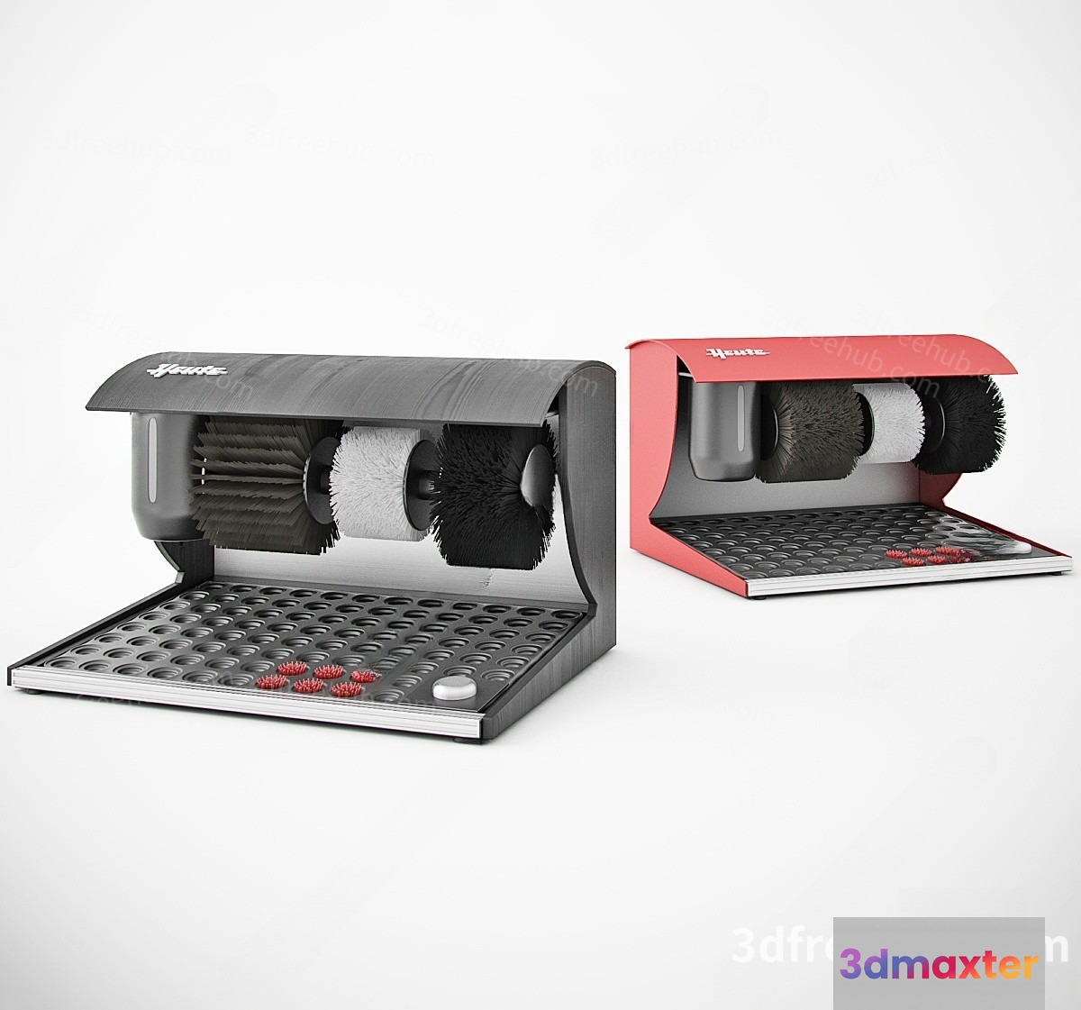 A 3D Rendering Of A Shoe Cleaner 3D Model - 22267 - VRAY Render