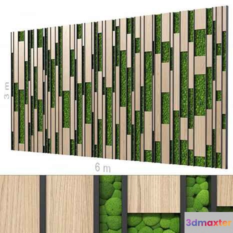 Modern Wall Art 3D Model - 3955 - CORONA Render