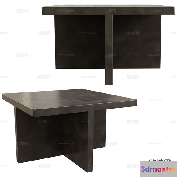 Modern Dining Table 3D Model - 6954 - CORONA Render