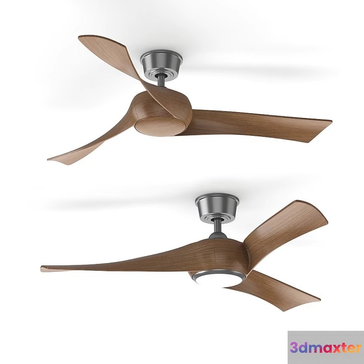 Wooden Ceiling Fans 3D Model - 18836 - VRAY Render