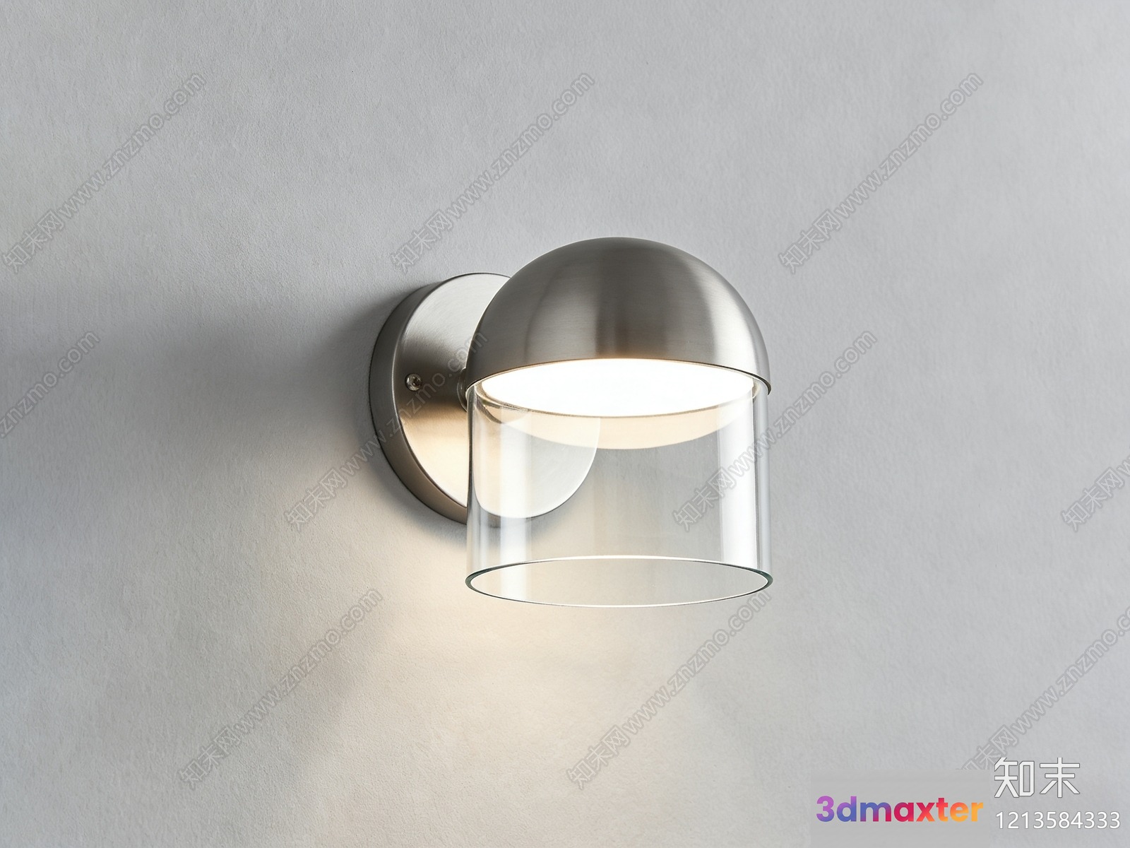 Gold Light Fixture 3D Model - 16841 - VRAY Render