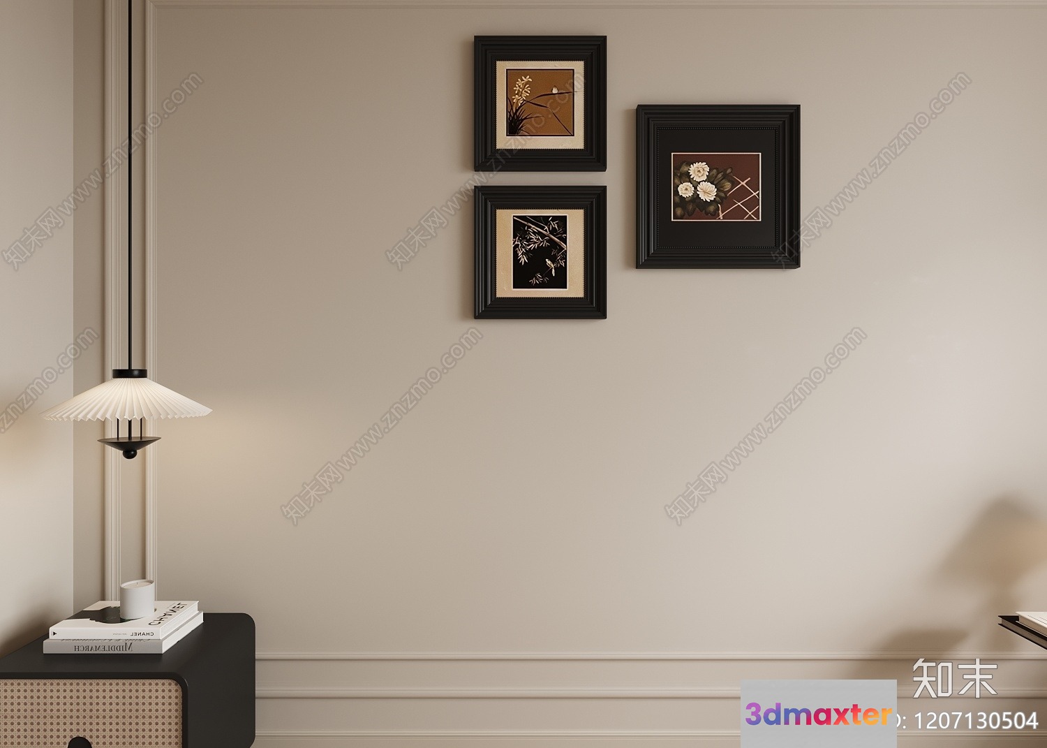 Cozy Home Decor 3D Model - 5317 - CORONA Render