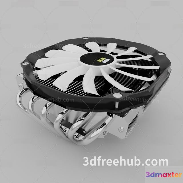 A Computer Fan 3D Model - 21079 - VRAY Render