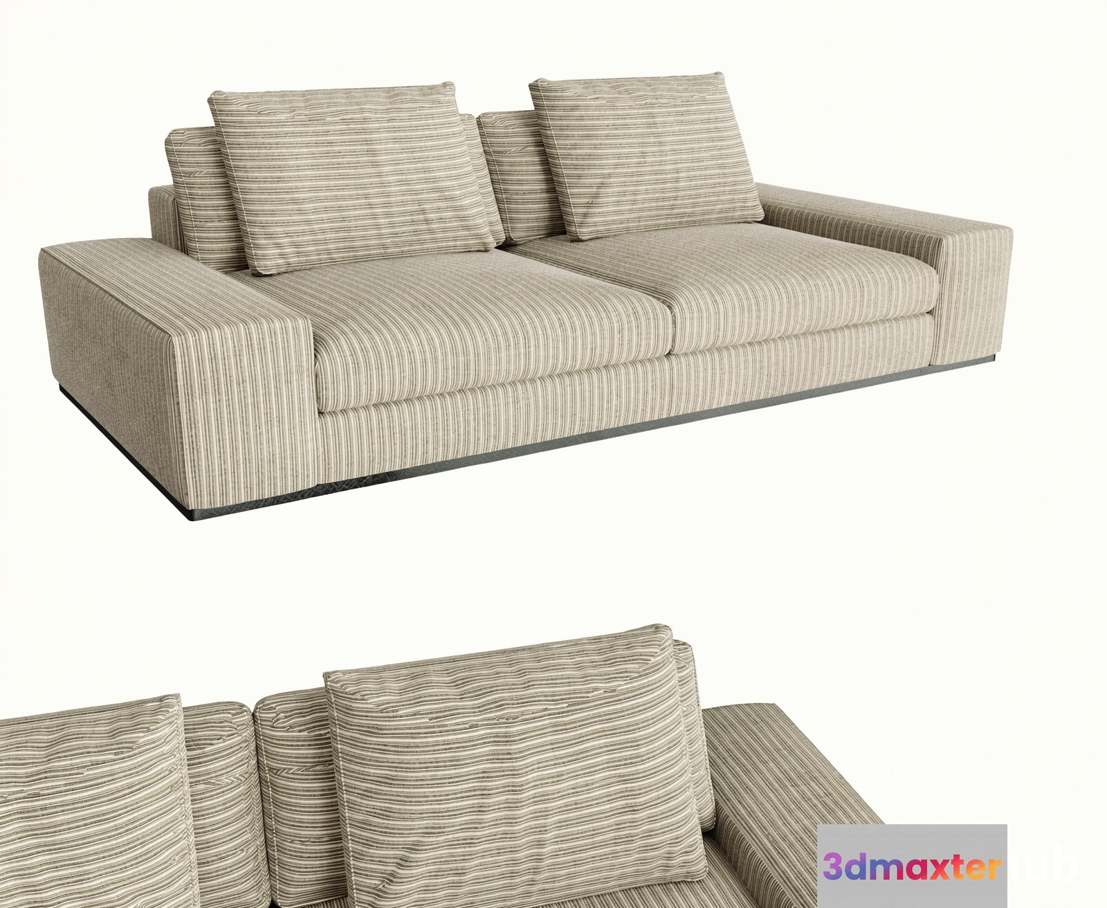 Modern Sofa 3D Model - 20731 - VRAY Render