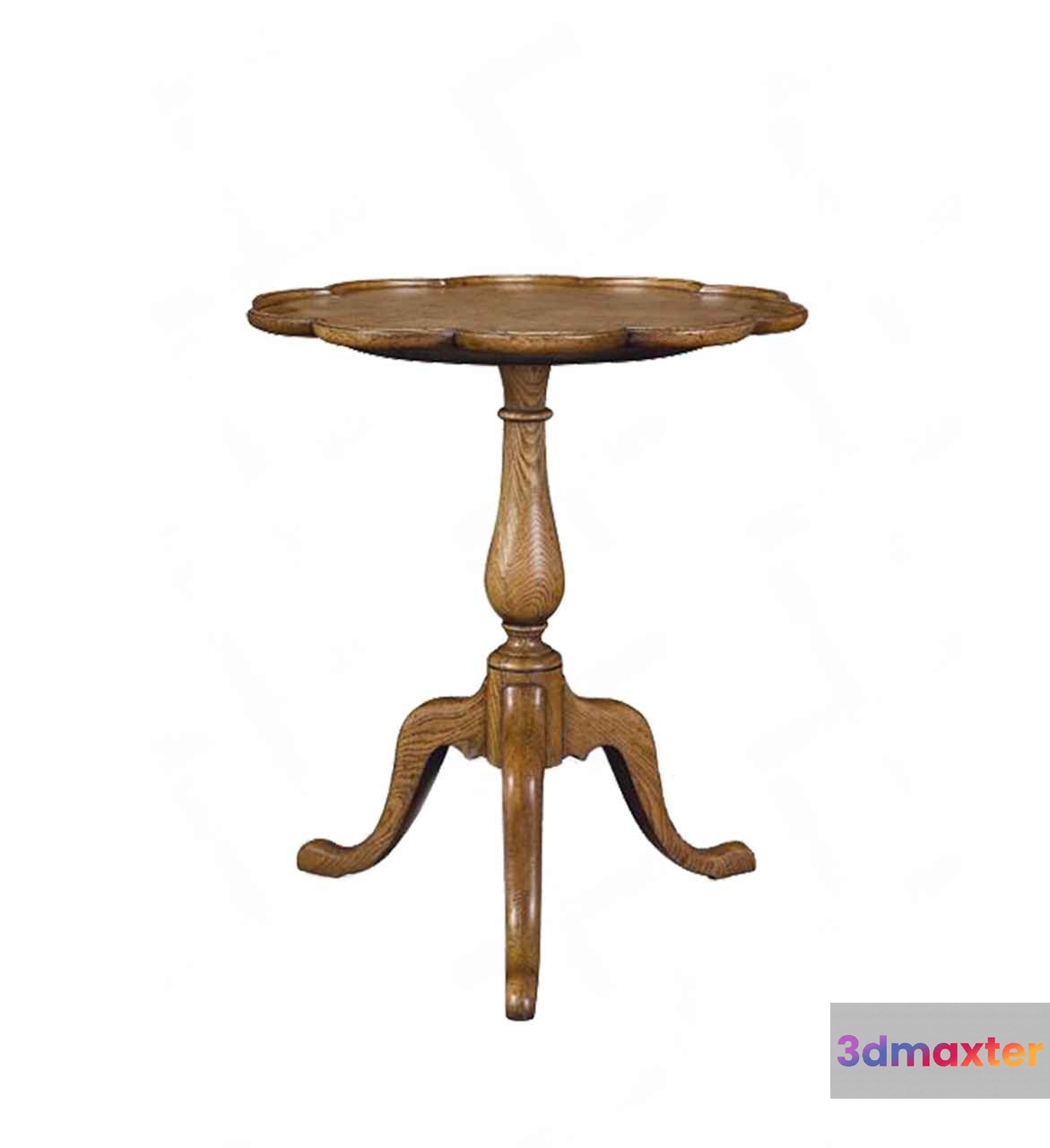 A Wooden Table 3D Model - 11984 - CORONA Render