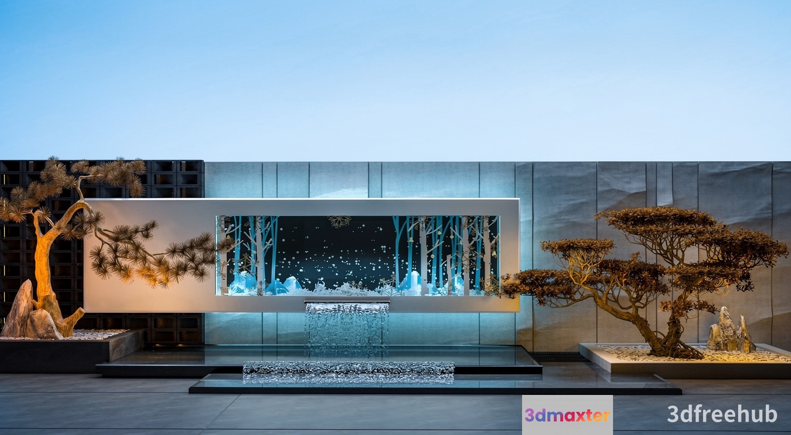 Modern 3D Design 3D Model - 23497 - VRAY Render