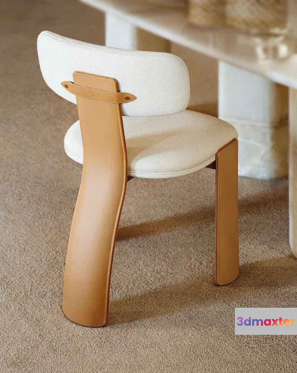 Modern Wooden Chair 3D Model - 4245 - VRAY Render