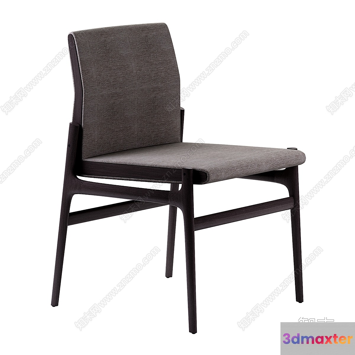 Wooden Dining Chair 3D Model - 12008 - CORONA Render