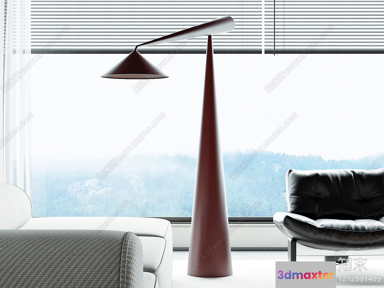 Modern Living Room 3D Model - 6909 - VRAY Render