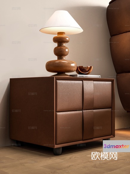 A Bedside Table 3D Model - 11407 - VRAY Render