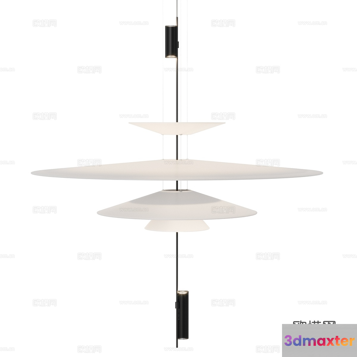 Modern Light Fixture 3D Model - 15358 - VRAY Render