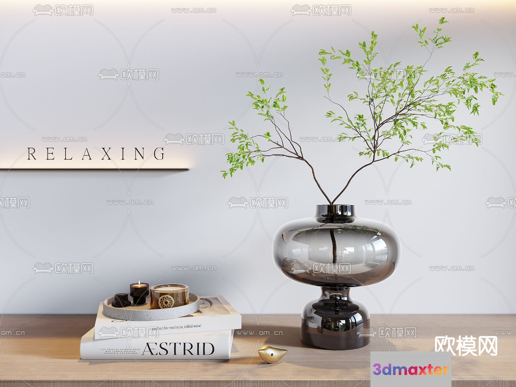 Minimalist Interior Design 3D Model - 9810 - VRAY Render