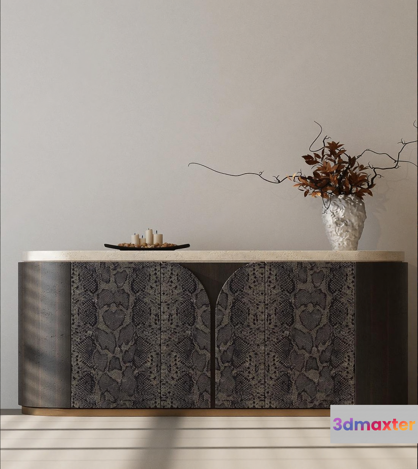 Modern Sideboard 3D Model - 1174 - VRAY Render