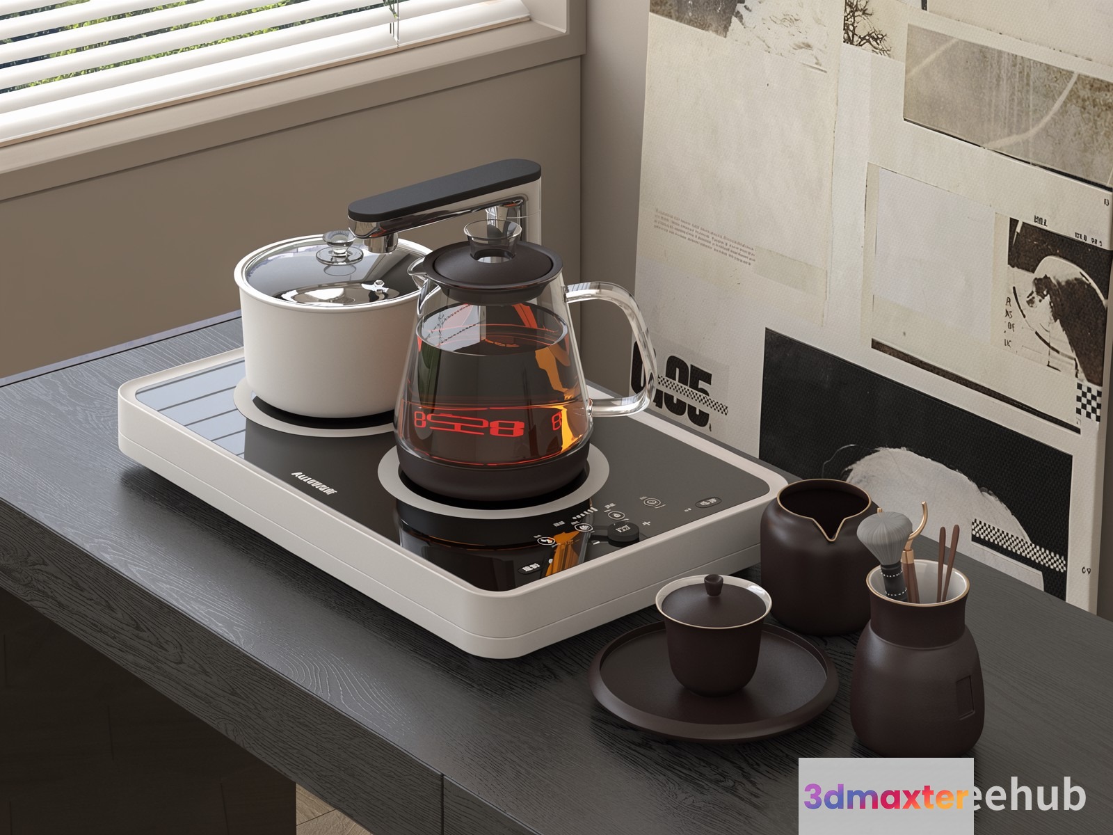 Modern Kitchen Appliances 3D Model - 21787 - VRAY Render