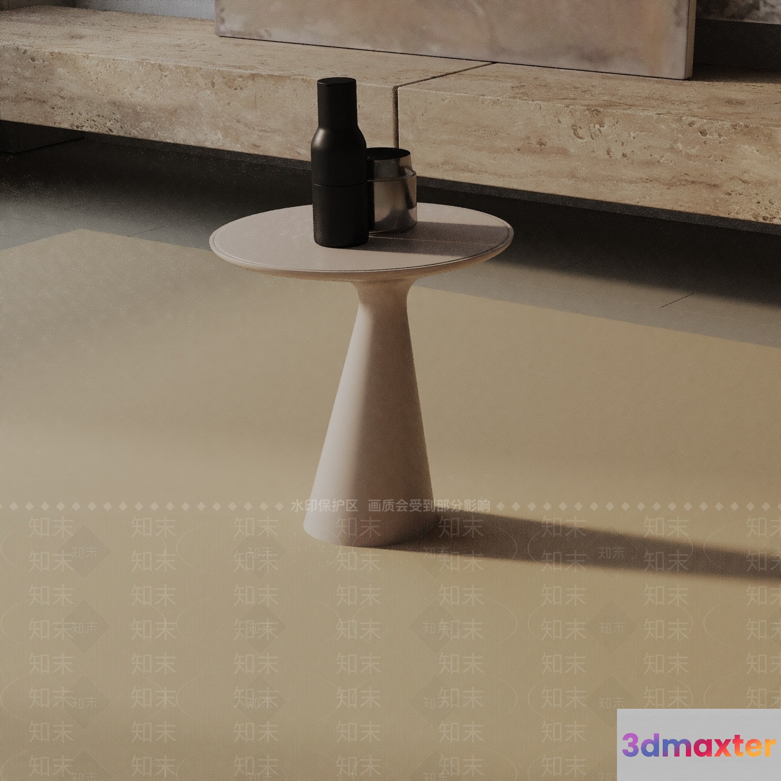 Modern Coffee Table 3D Model - 18654 - VRAY Render