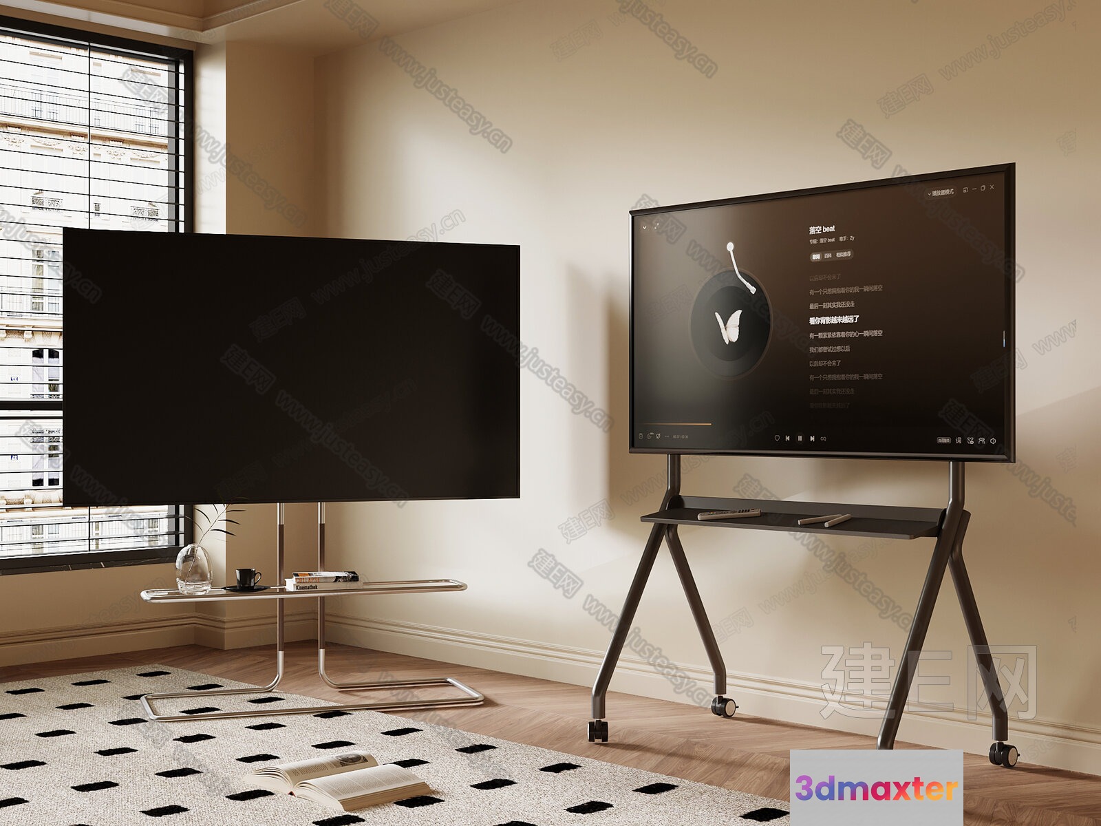 Modern Living Room 3D Model - 5721 - VRAY Render