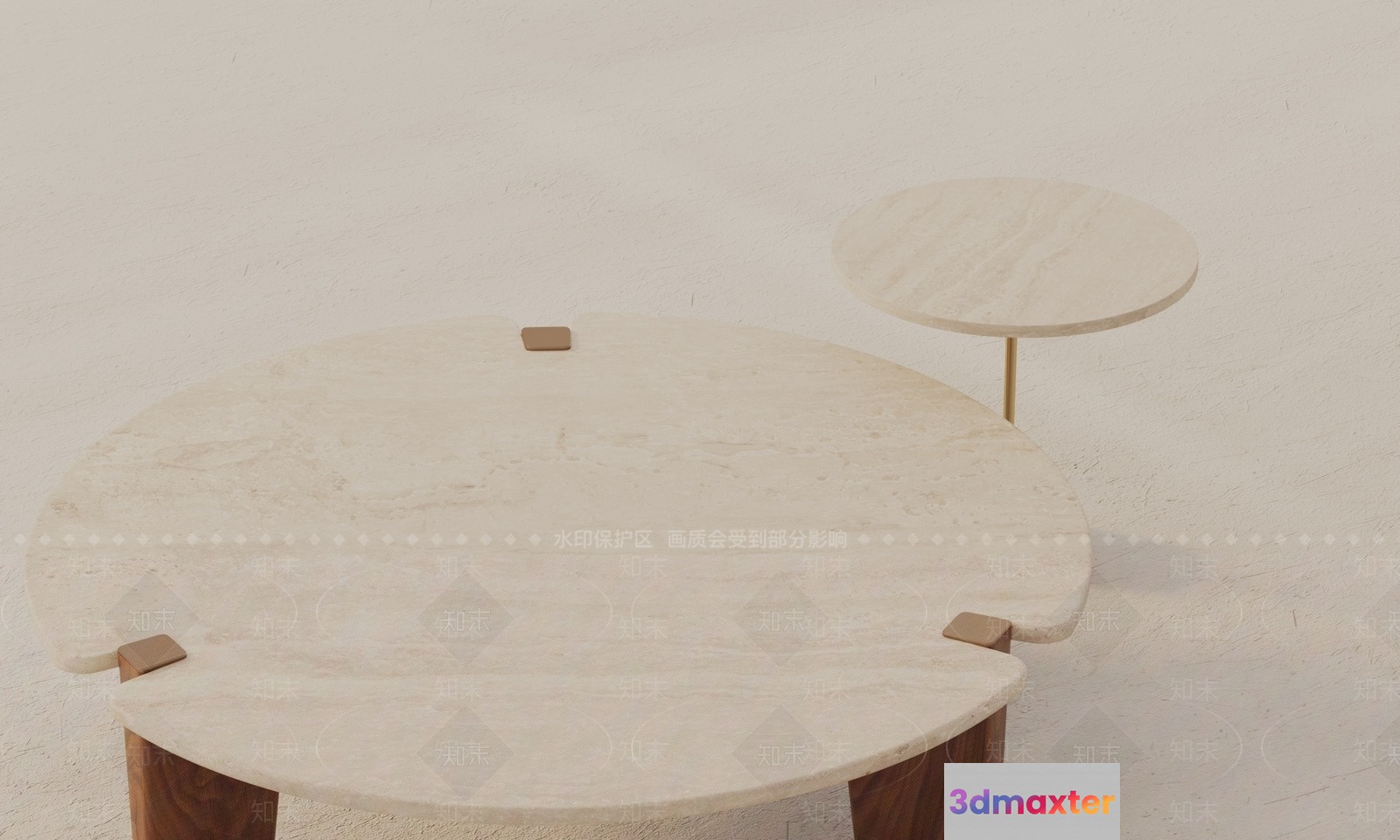 Modern Coffee Table 3D Model - 6118 - VRAY Render