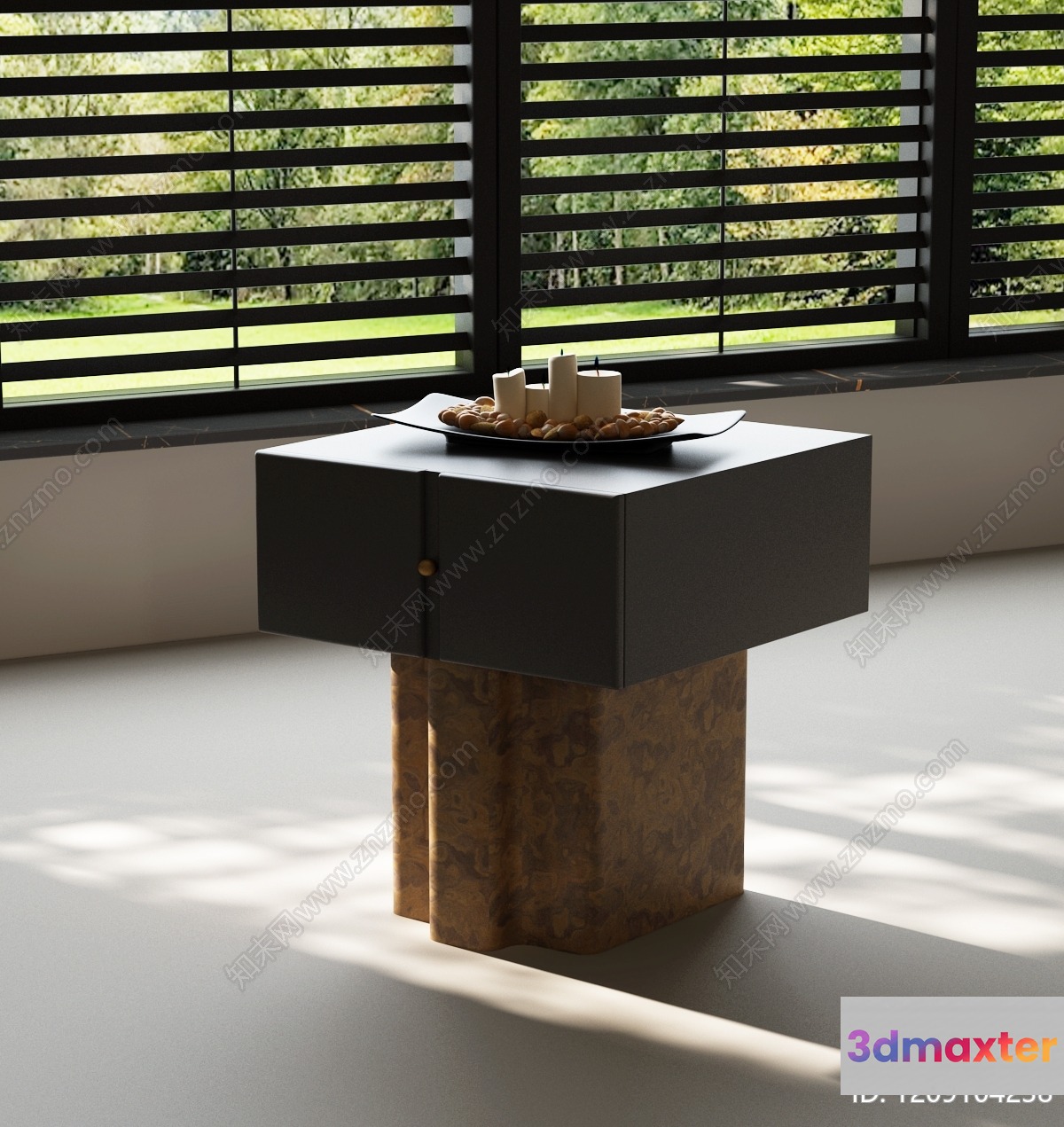 Modern Tabletop Decor 3D Model - 16630 - VRAY Render