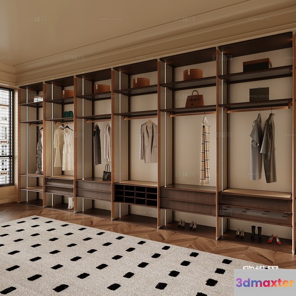 Modern Storage Room 3D Model - 6004 - VRAY Render
