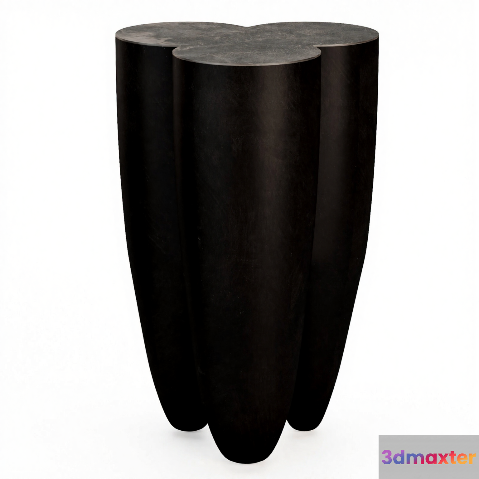 A Black Side Table 3D Model - 4518 - CORONA Render