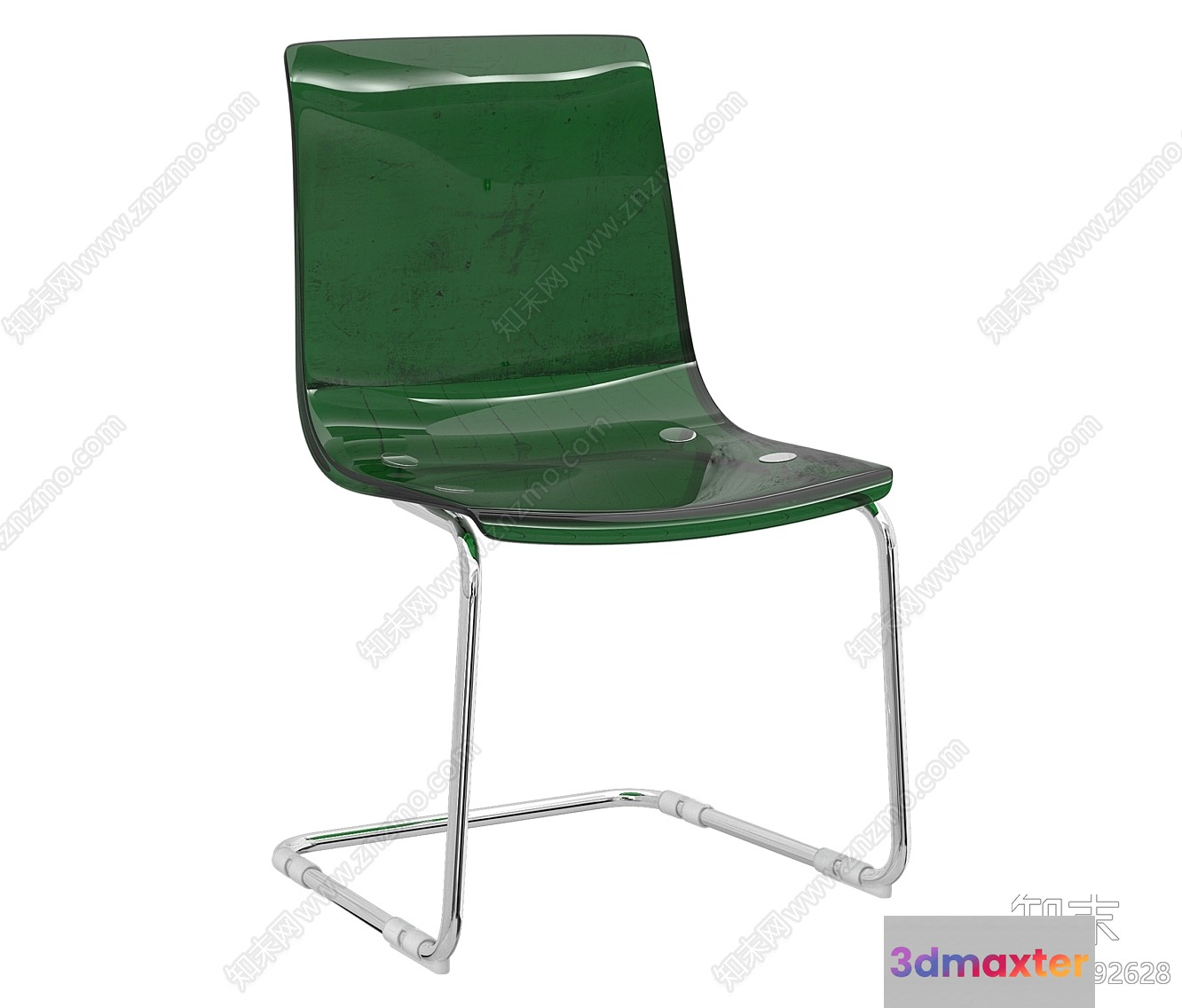 Green Chair 3D Model - 8638 - VRAY Render