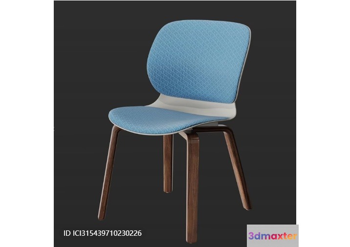 Wooden Chair 3D Model - 706 - VRAY Render