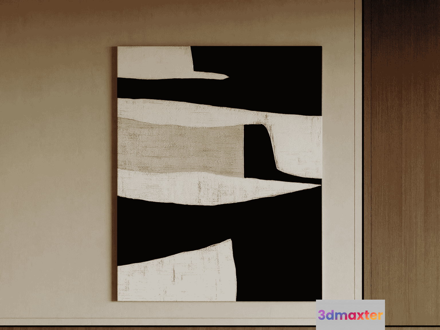 Abstract Artwork 3D Model - 17861 - VRAY Render