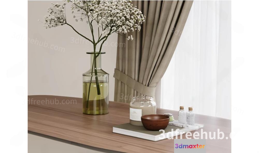 A Modern Living Room 3D Model - 22011 - VRAY Render