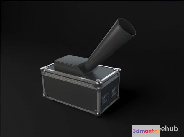 Black 3D Printer 3D Model - 19897 - VRAY Render