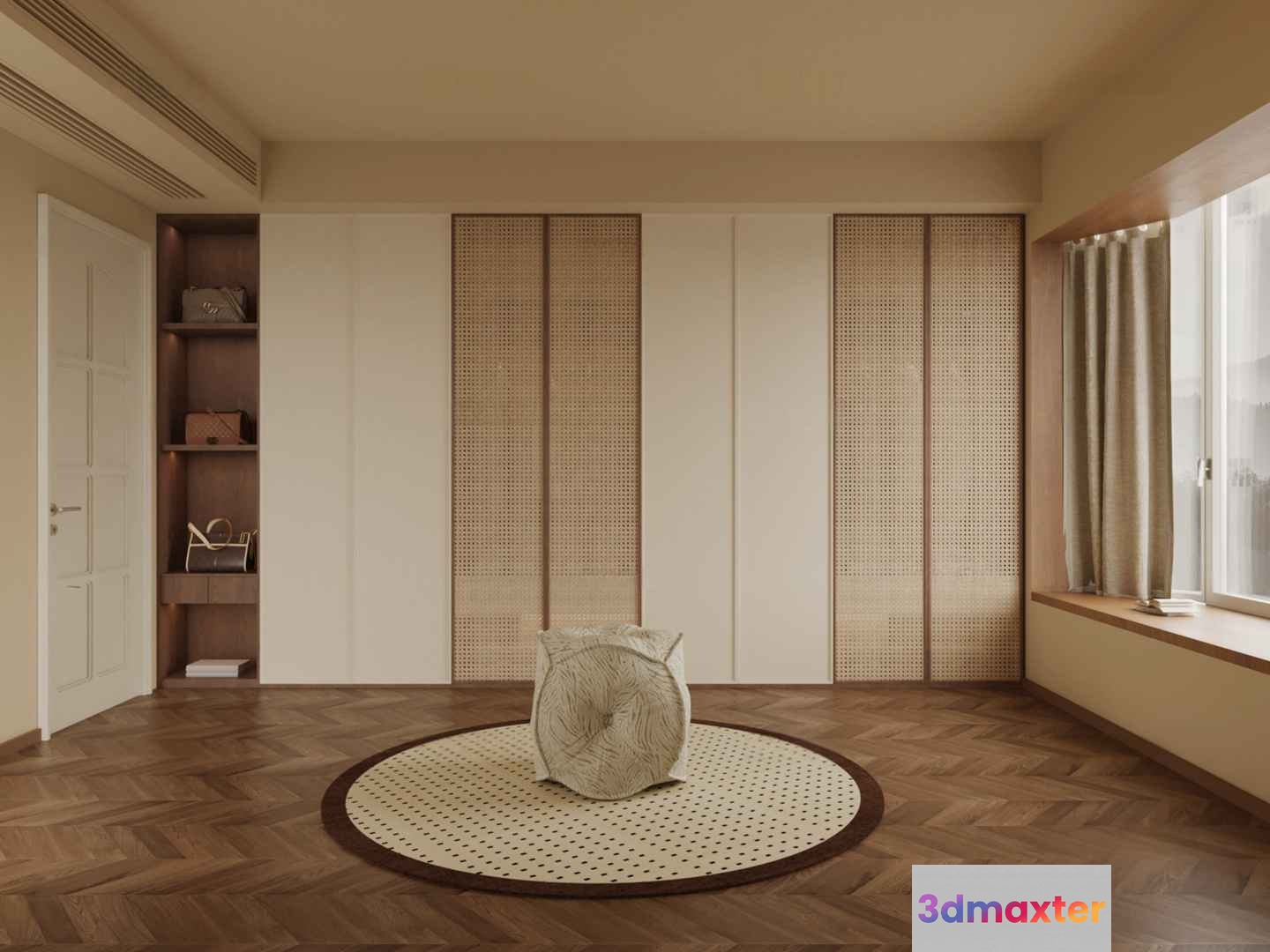 Cozy Modern Room 3D Model - 6419 - VRAY Render