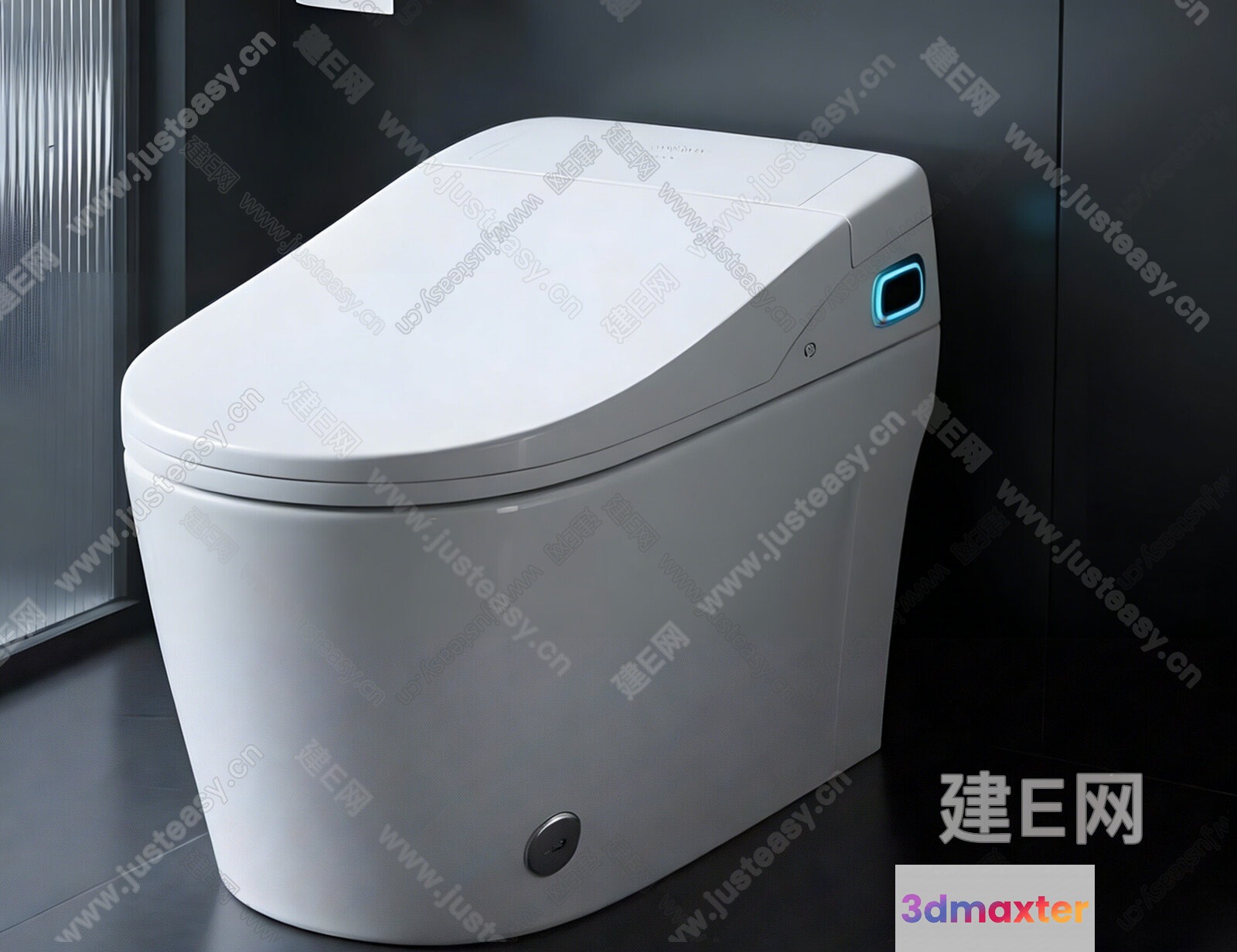 Modern Bathroom Equipment 3D Model - 22382 - VRAY Render