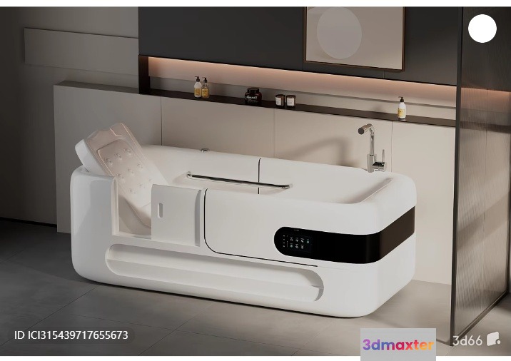 Modern Bathroom Sink 3D Model - 3988 - VRAY Render