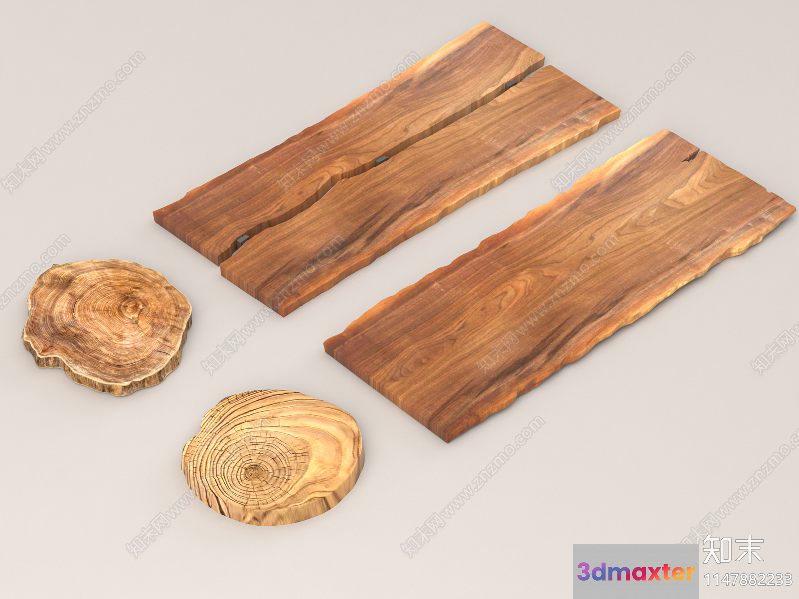 Wooden Cutting Boards 3D Model - 557 - VRAY Render