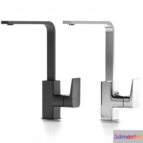 Modern Kitchen Faucets 3D Model - 488 - CORONA Render