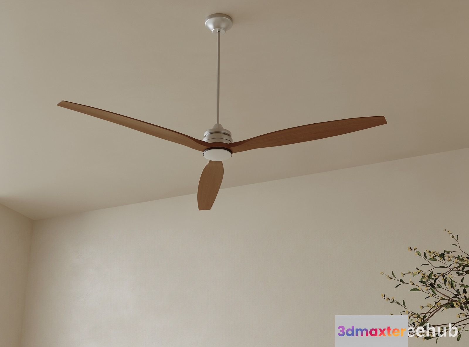 A Ceiling Fan 3D Model - 19169 - VRAY Render