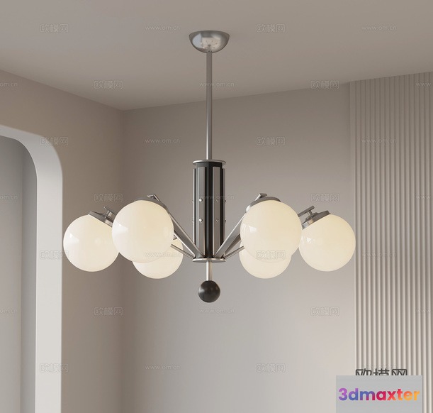 Modern Light Fixture 3D Model - 10323 - VRAY Render