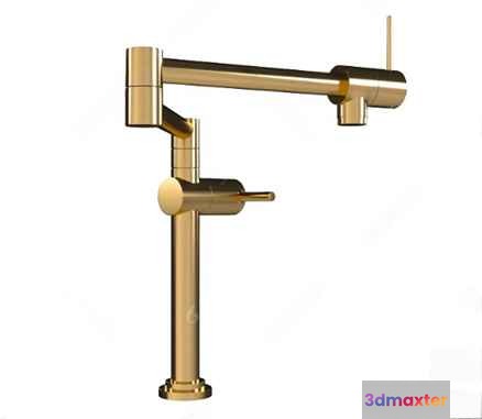 Gold Light Fixture 3D Model - 1425 - VRAY Render