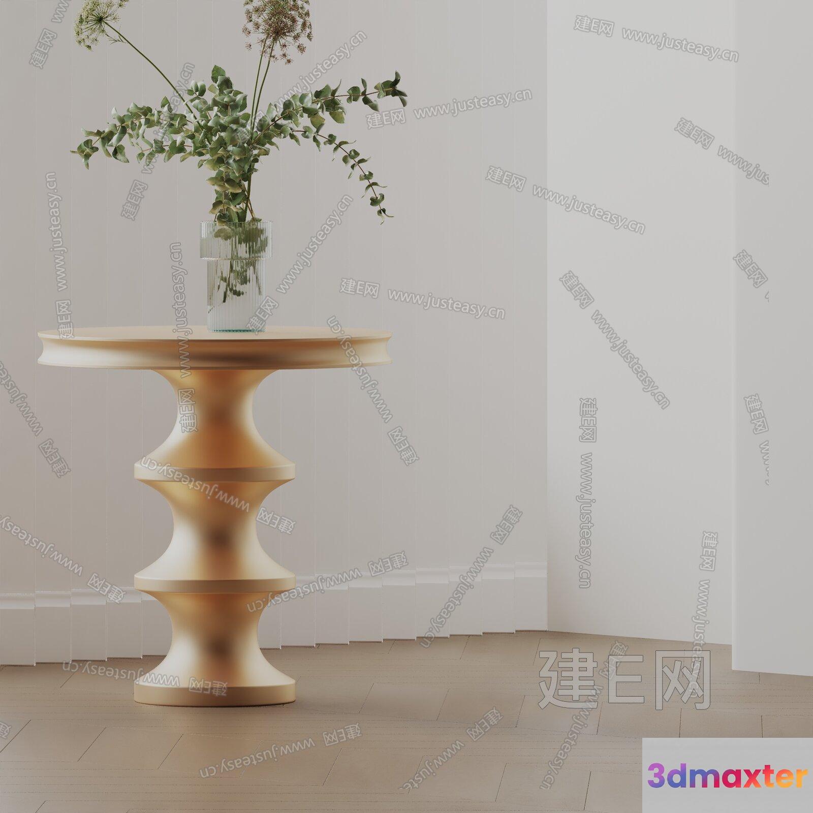 Modern Side Table 3D Model - 18012 - VRAY Render