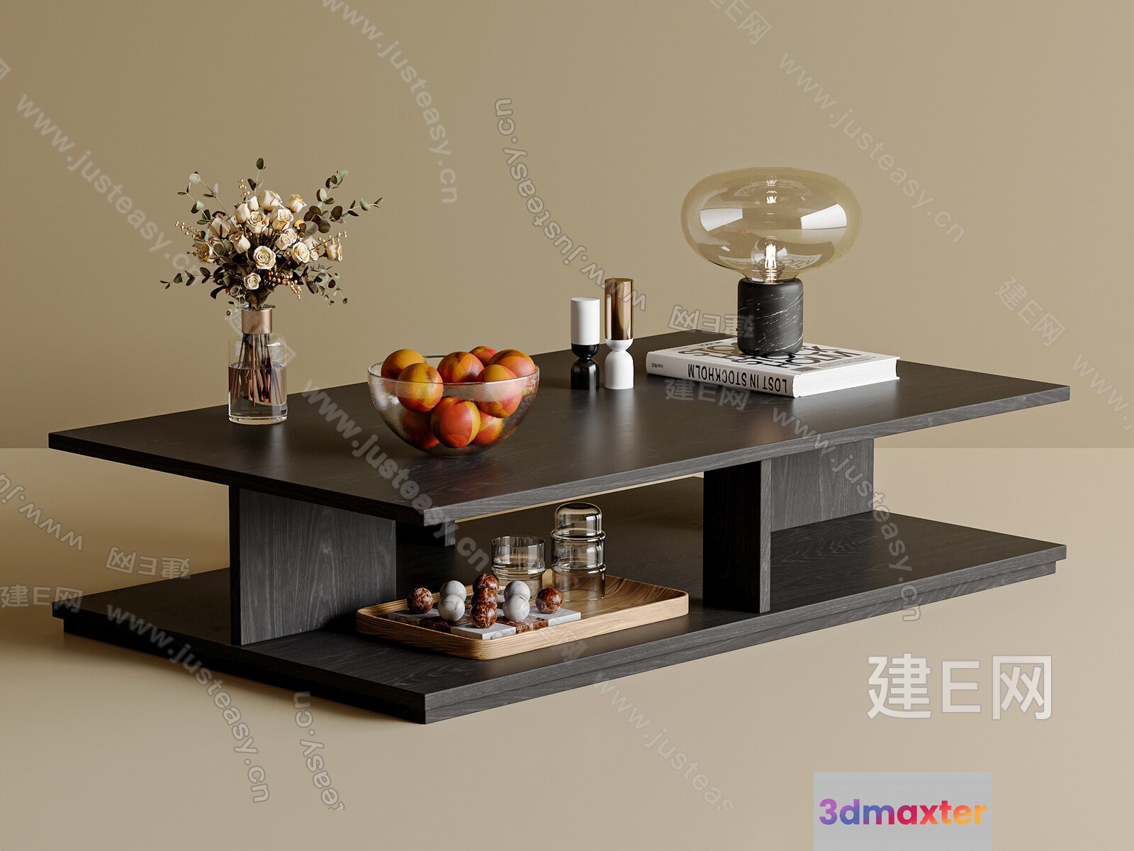 Modern Coffee Table 3D Model - 11492 - VRAY Render