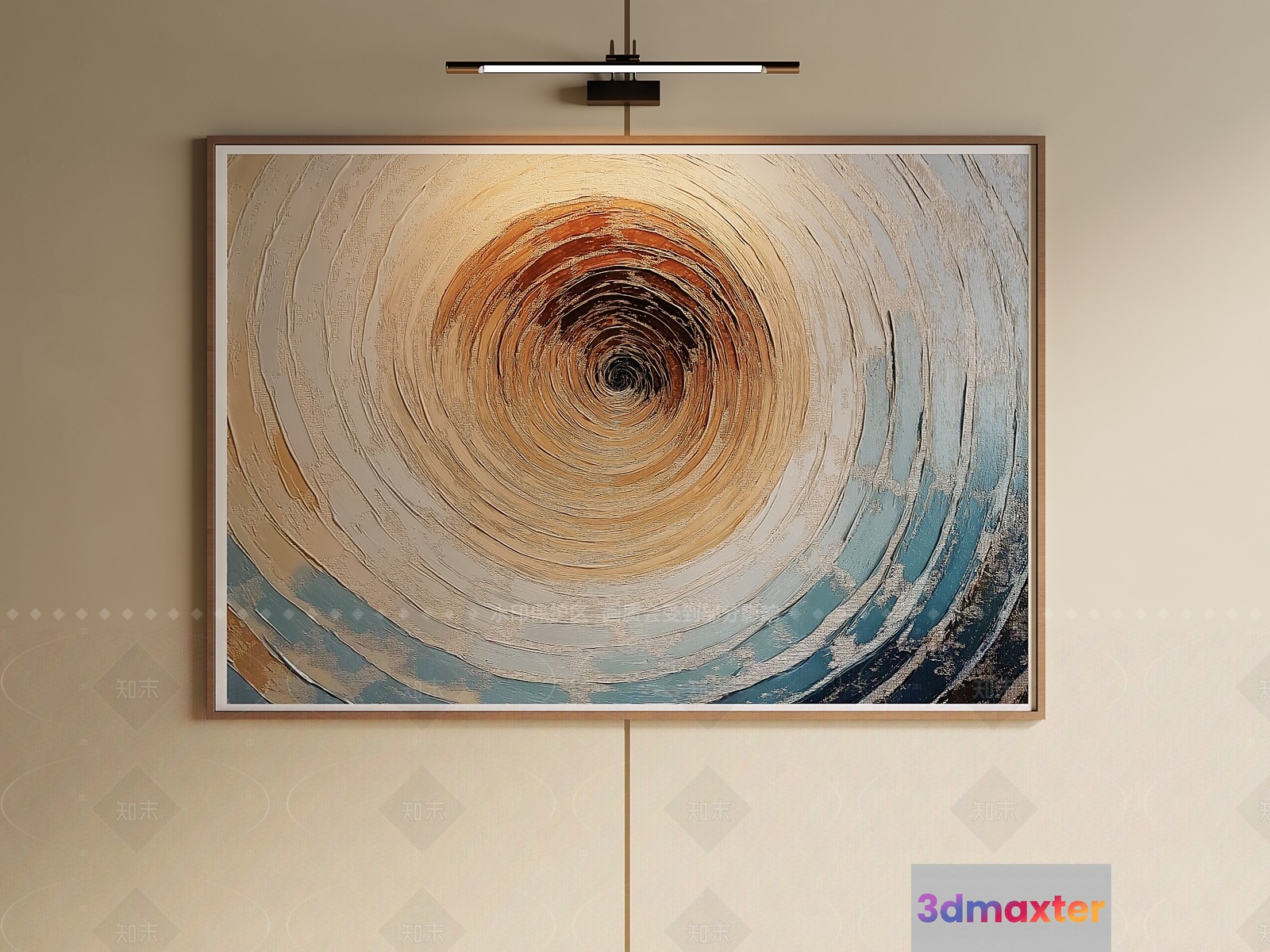 Modern Light Fixture 3D Model - 18610 - VRAY Render