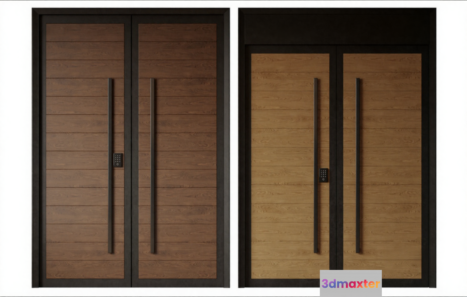 Modern Front Doors 3D Model - 14197 - CORONA Render