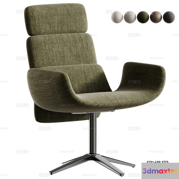 Modern Office Chair 3D Model - 16433 - VRAY Render