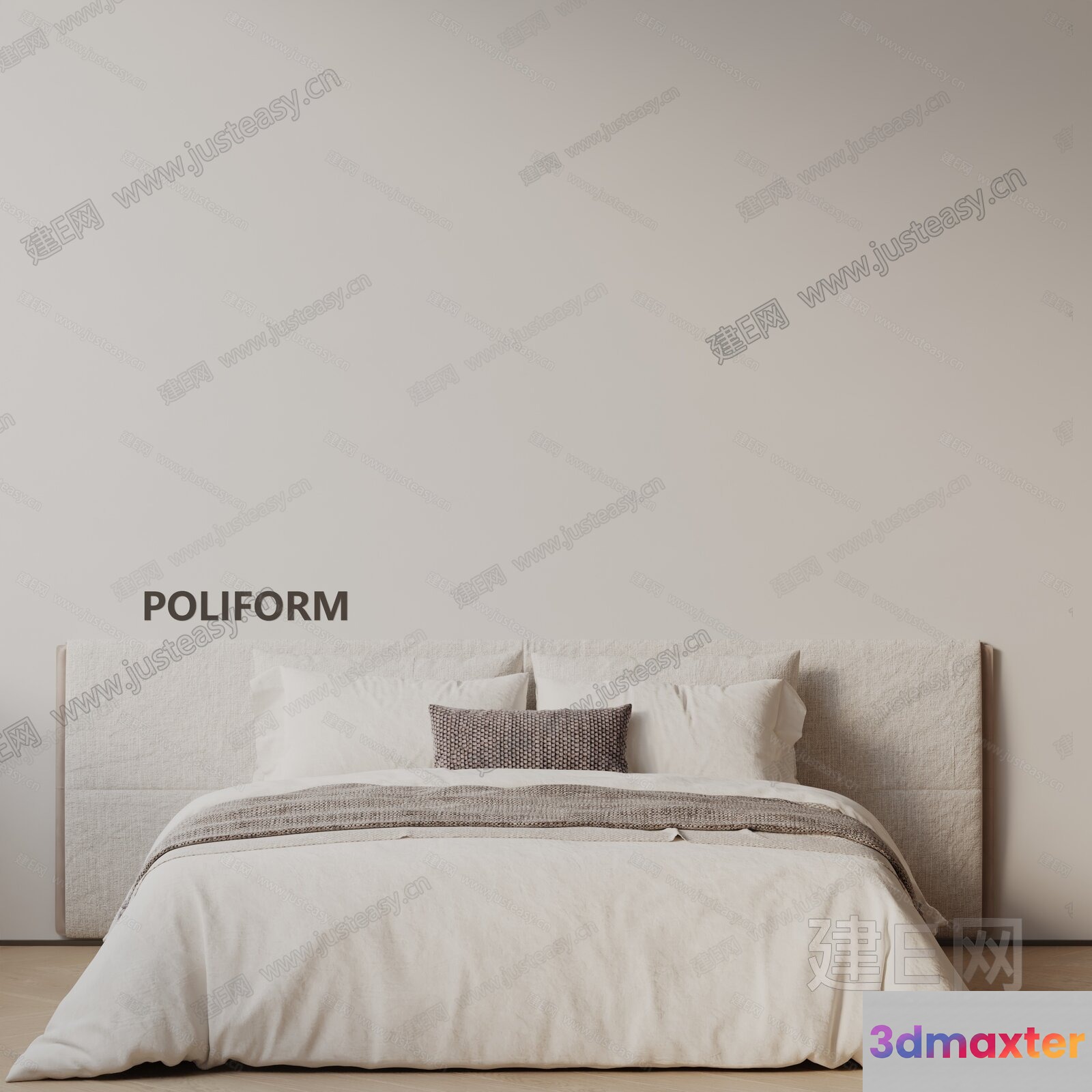 Cozy Bedroom 3D Model - 22122 - VRAY Render