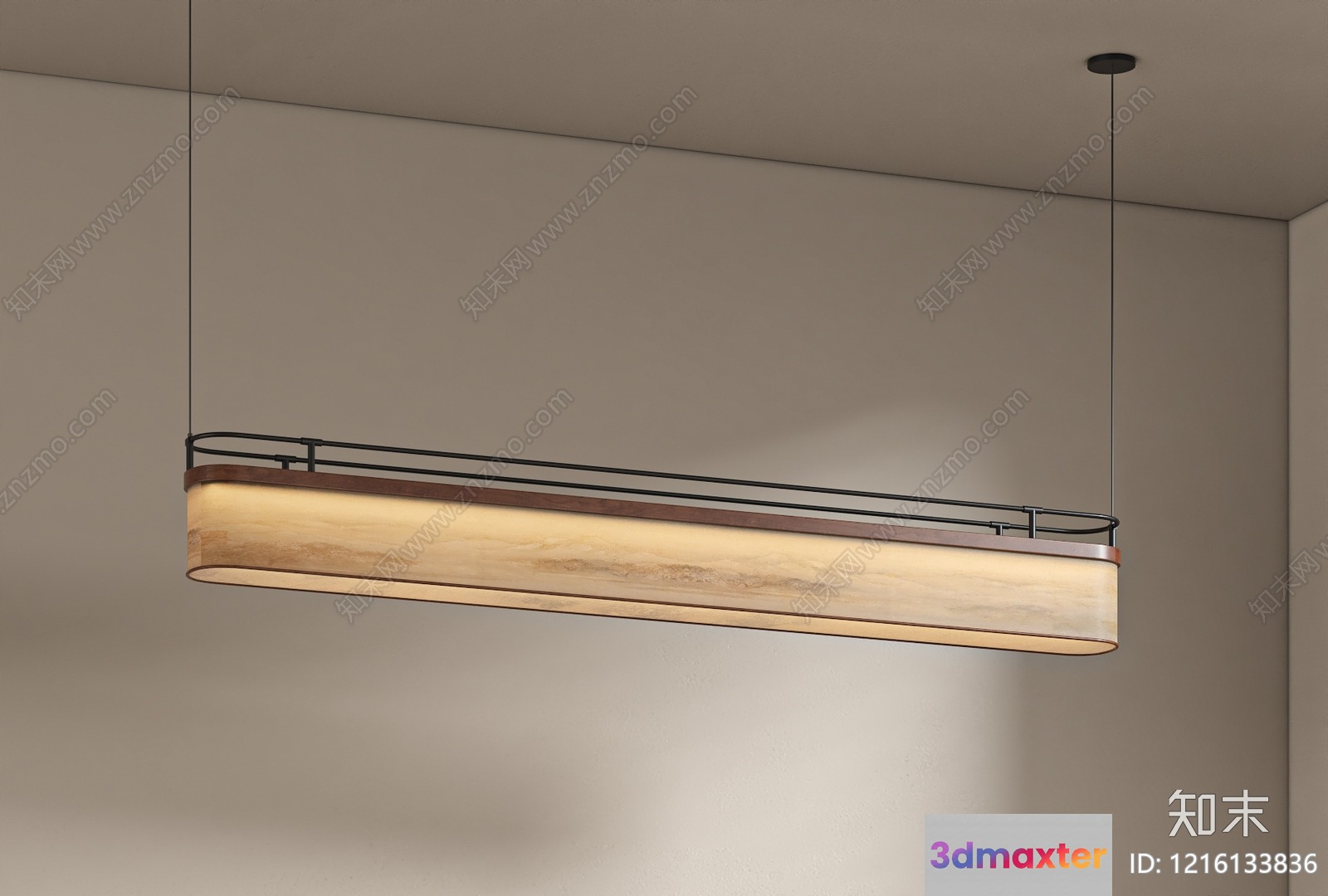 Modern Light Fixture 3D Model - 11362 - VRAY Render