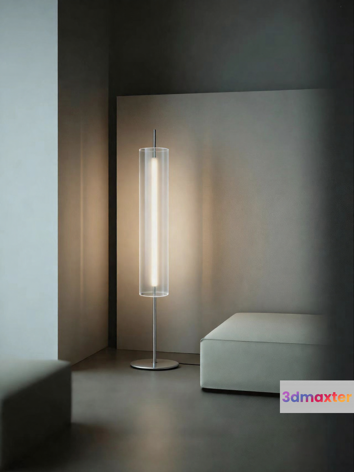 Modern Floor Lamp 3D Model - 15495 - VRAY Render