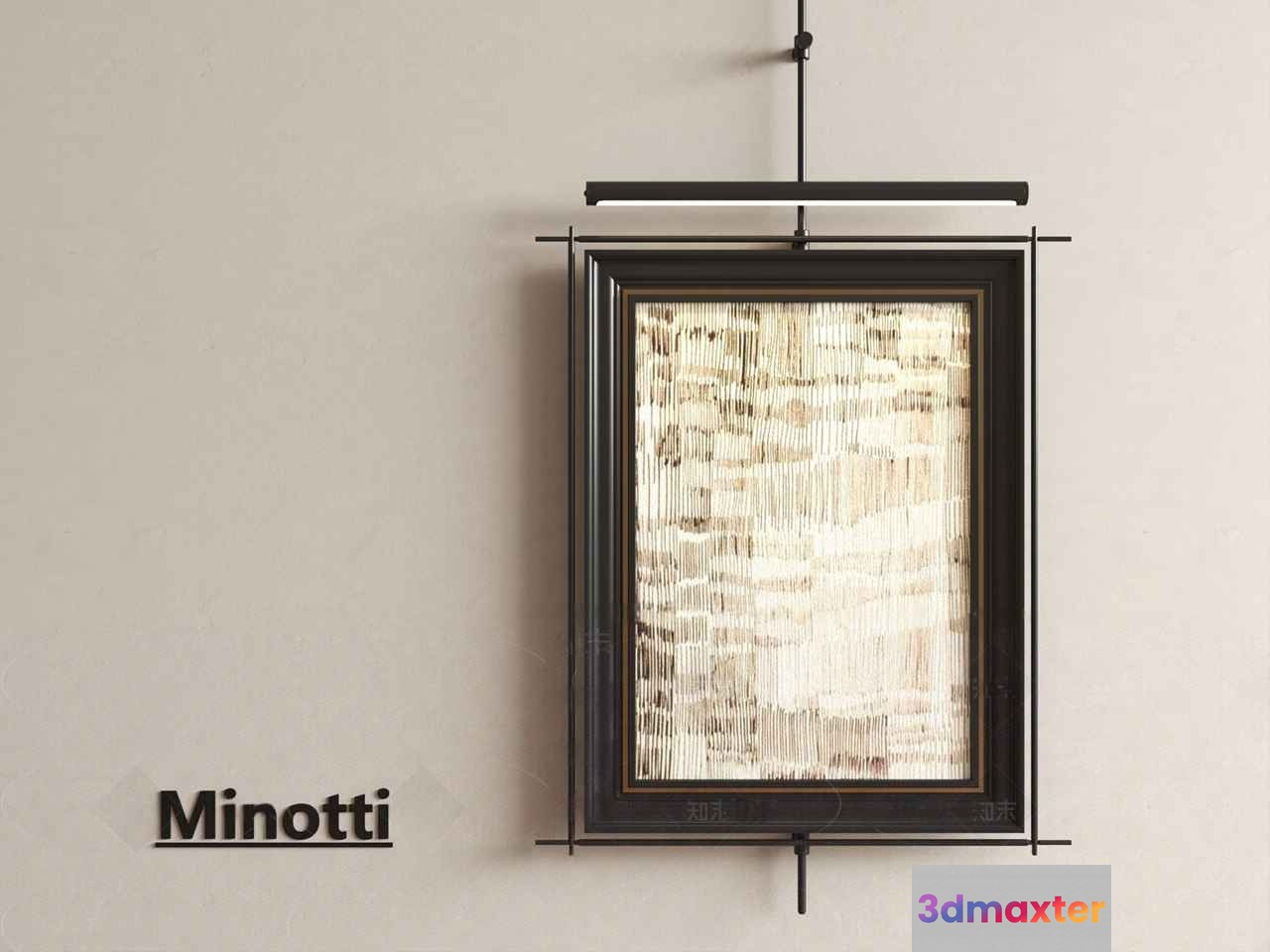 Modern Light Fixture 3D Model - 15890 - VRAY Render