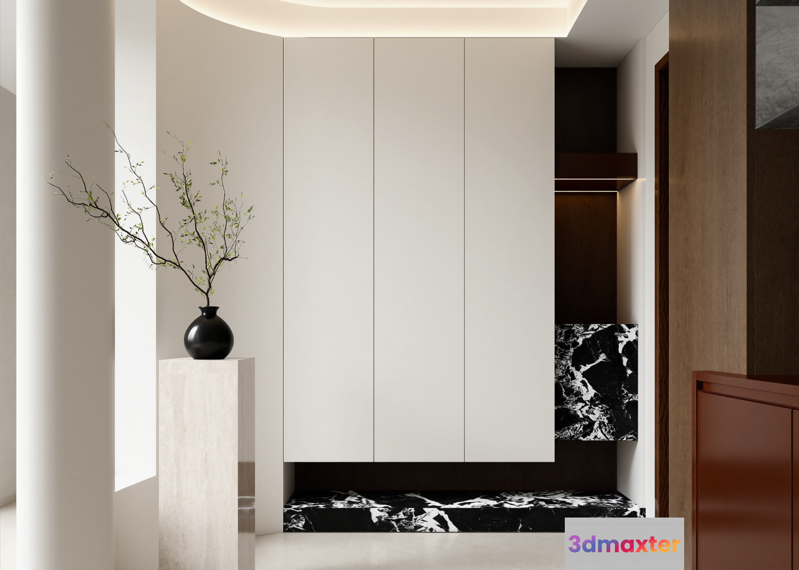 Modern Entryway 3D Model - 23225 - VRAY Render