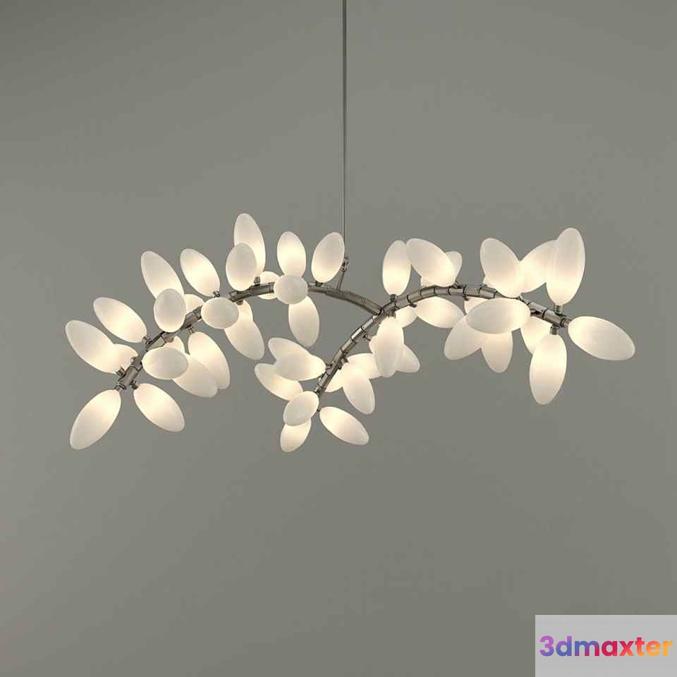 A Modern Light Fixture 3D Model - 16024 - VRAY Render