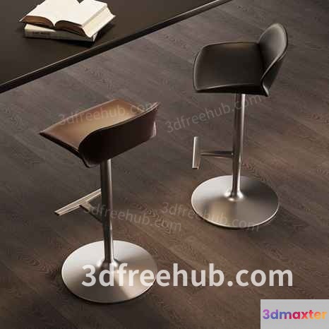 Modern Bar Stools 3D Model - 18731 - VRAY Render